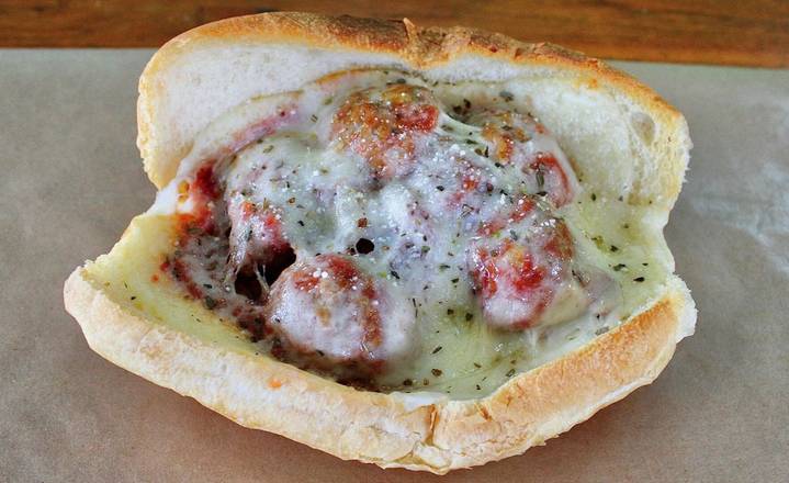 Order #16. Italian Meatball & Tomato Sauce food online from The Great Outdoors Sub Shop store, Frisco on bringmethat.com