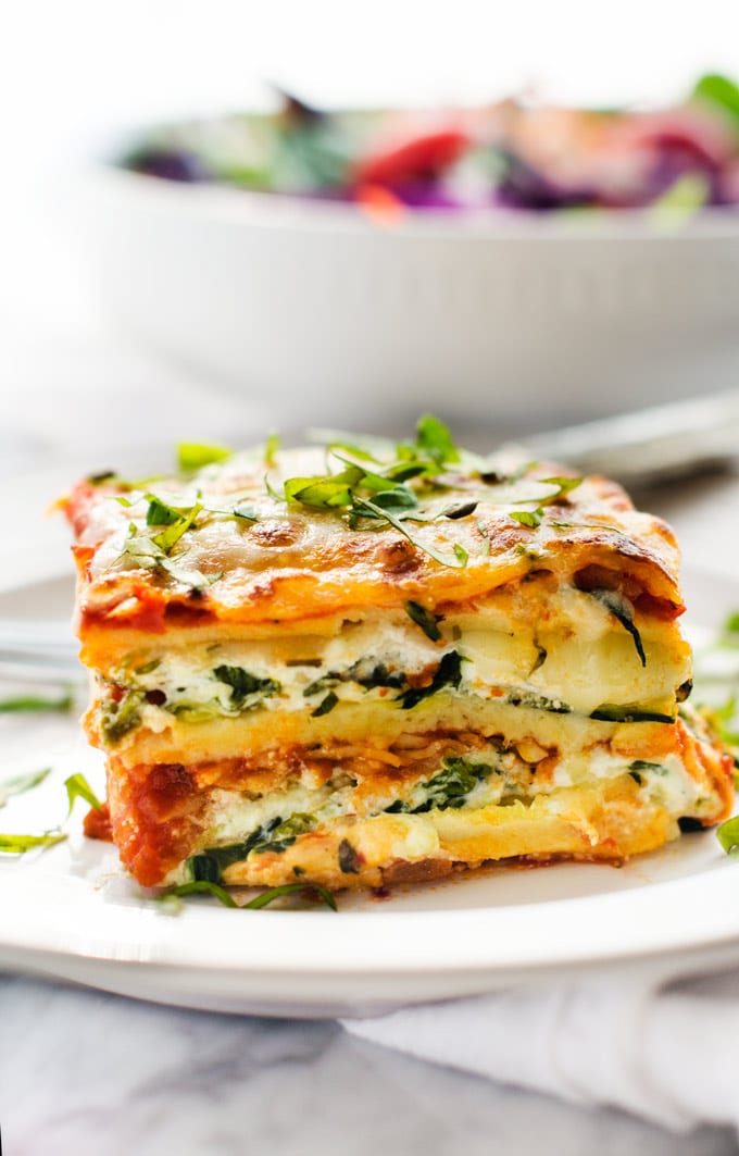 Order Vegetarian Lasagna food online from Seniores Pizza store, San Mateo on bringmethat.com