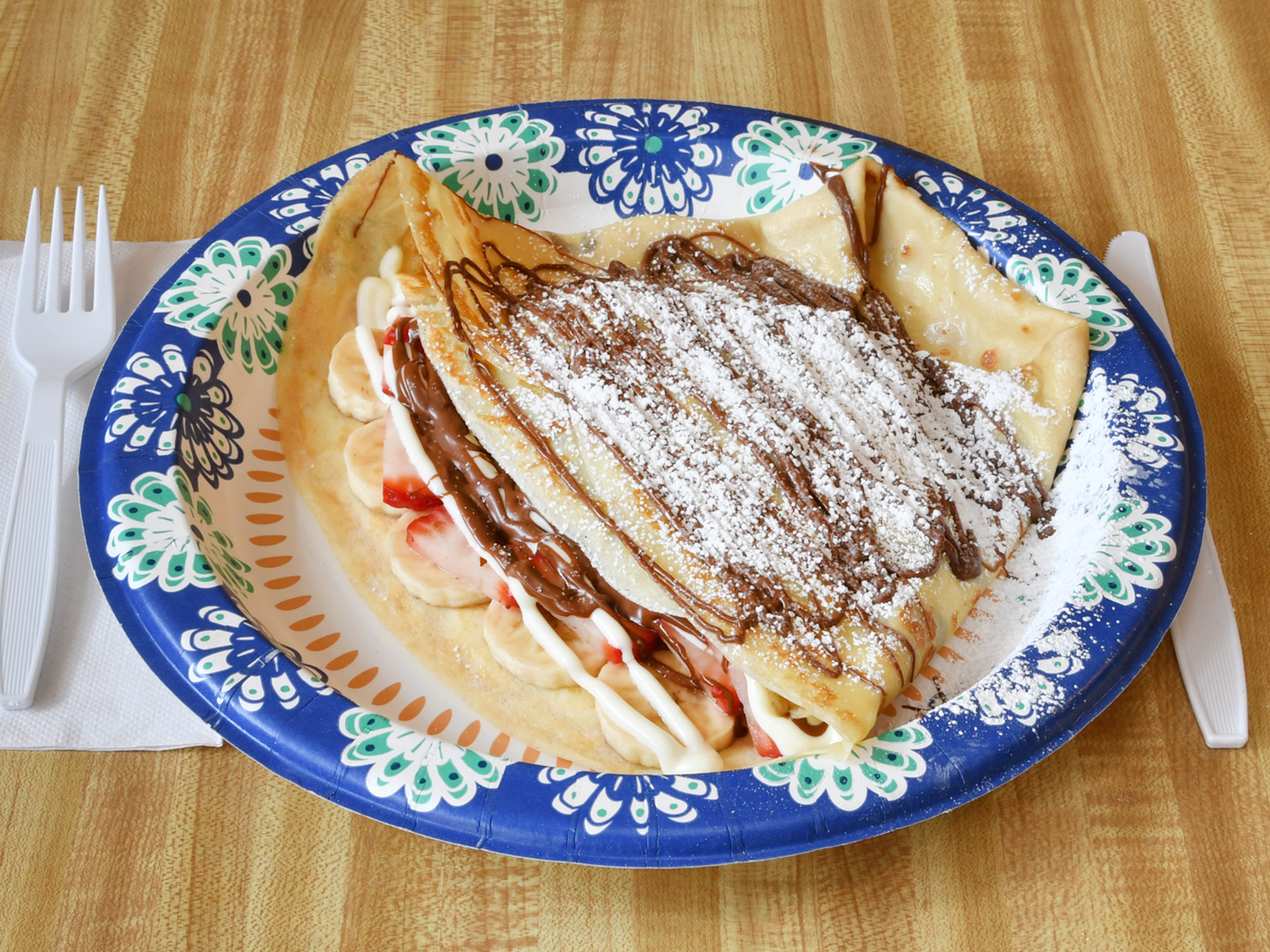 Order Creperie Deluxe Crepe food online from The Creperie Cafe store, Boise on bringmethat.com