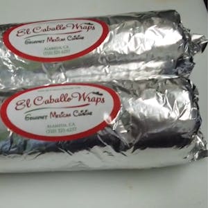 Order Super Burrito food online from El Caballo Wraps store, Alameda on bringmethat.com