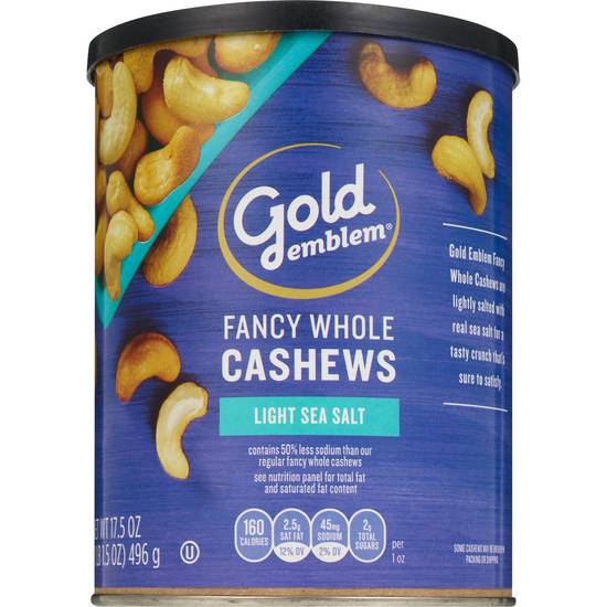 Order Gold Emblem Lightly Fancy Whole Cashews, Sea Salt food online from Cvs store, MONTEZUMA on bringmethat.com