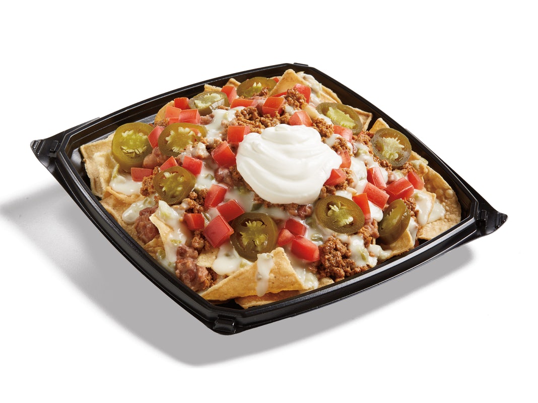 Order Queso Loaded Nachos food online from Del Taco store, Riverside on bringmethat.com
