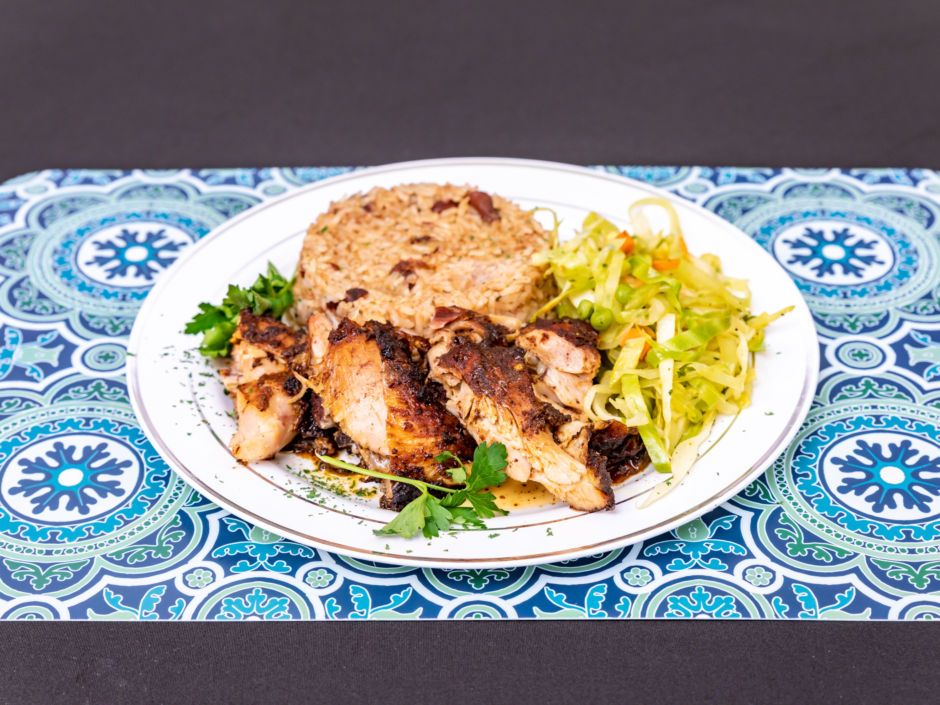 Order Jerk Chicken Dinners Daily food online from Avery Place store, Bridgeport on bringmethat.com