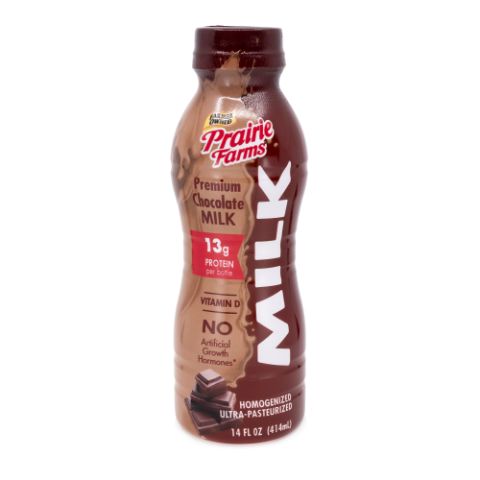 Order Prairie Farms Chocolate Milk 14oz food online from 7-Eleven store, Chicago on bringmethat.com