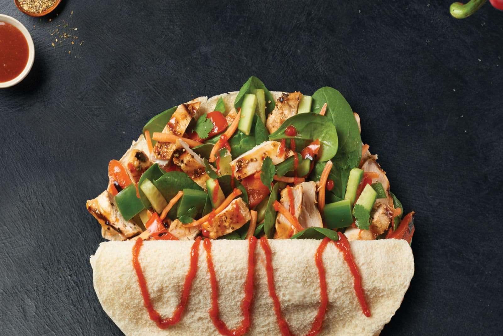 Order Thai Chicken food online from The Pita Pit - Roseville store, Roseville on bringmethat.com