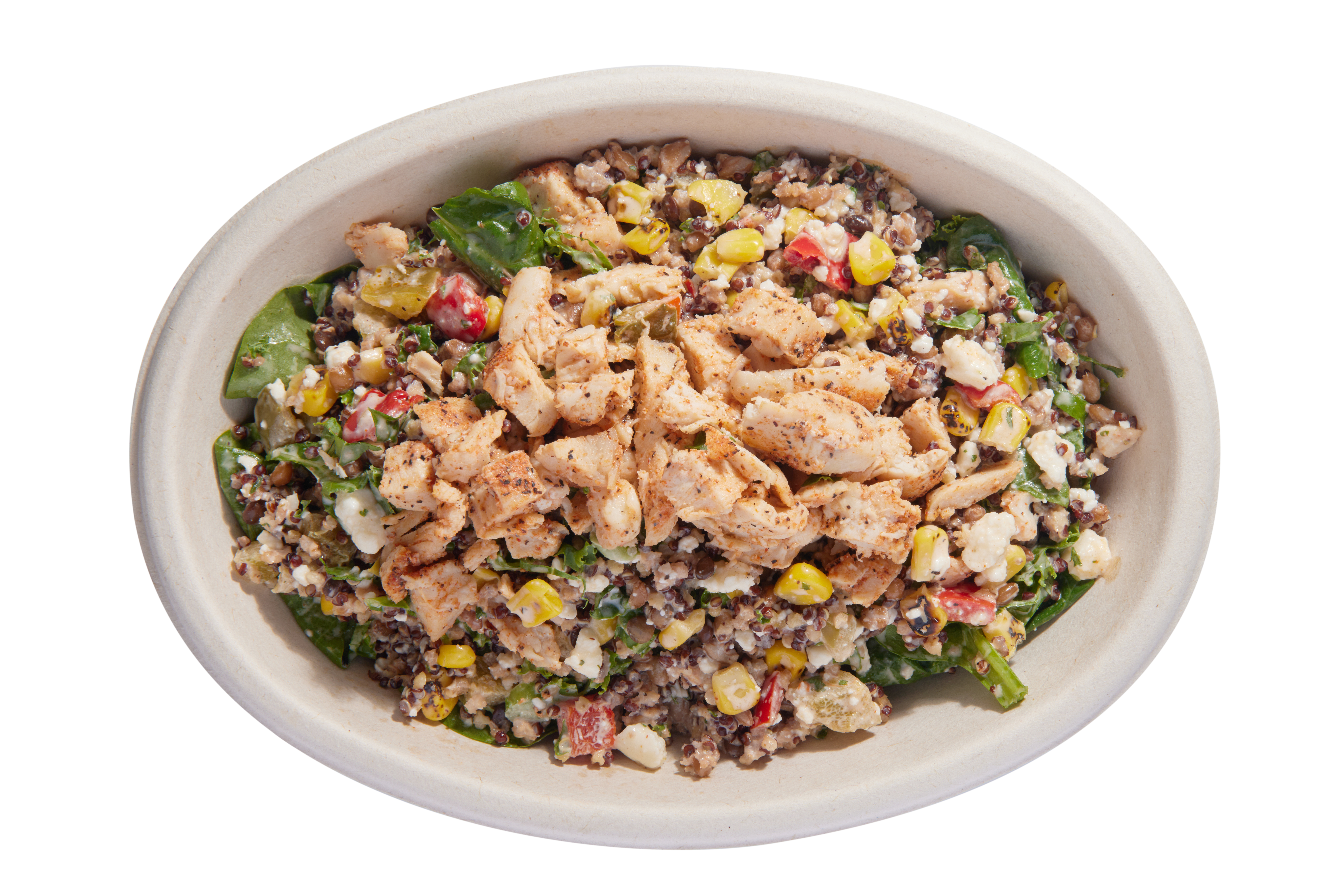 Order Mexican Street Corn Grain Bowl food online from Hello Bistro store, Fairlawn on bringmethat.com