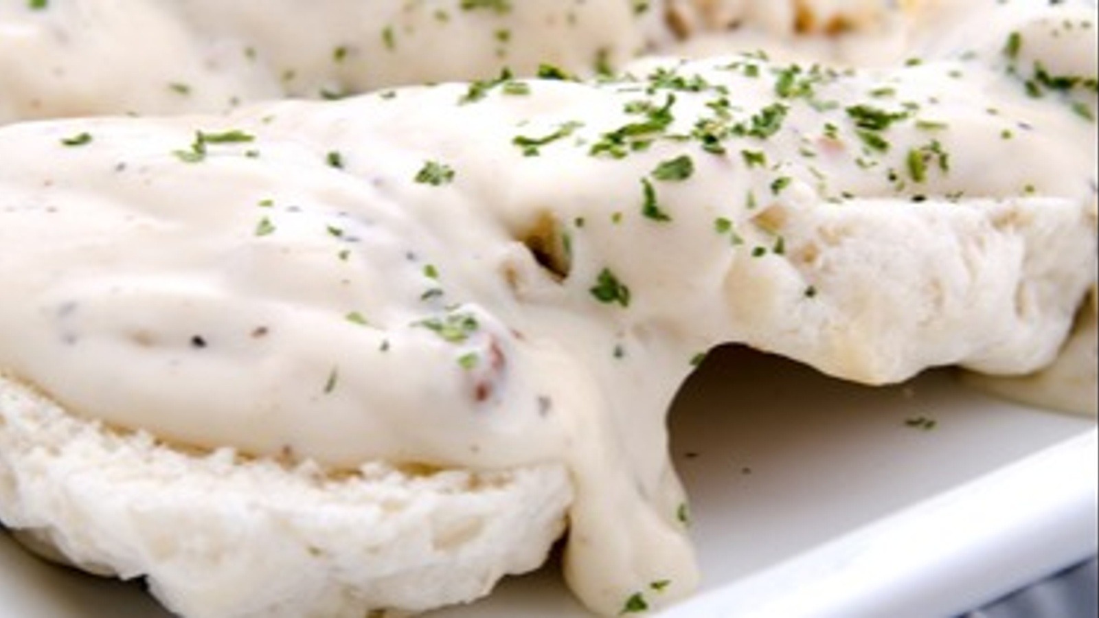 Order Full Buttermilk Biscuits & Gravy food online from Remedy's - St. Rose Pkwy store, Henderson on bringmethat.com