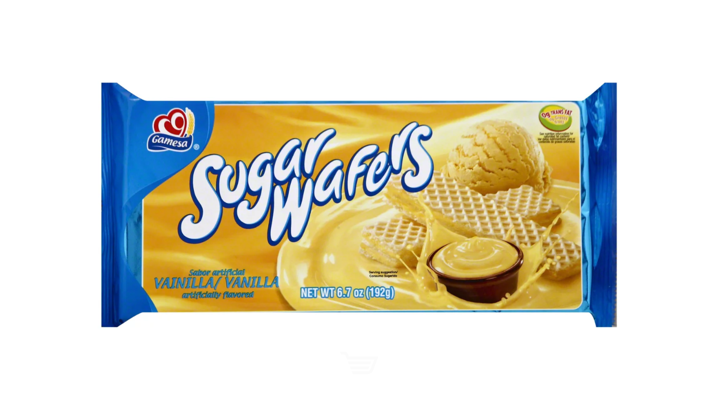 Order Gamesa Vanilla Sugar Wafers 6.7 oz food online from Ross Liquor store, Sylmar on bringmethat.com