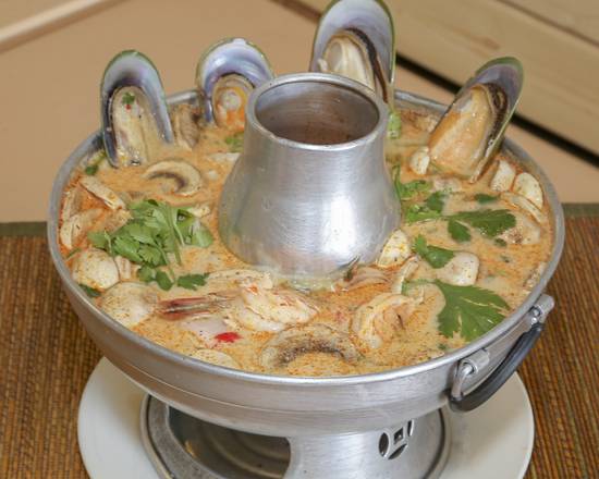 Order Tom Kha Soup food online from Riceberry Thai Kitchen store, Upland on bringmethat.com