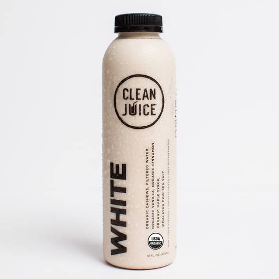 Order White 16 oz food online from Clean Juice store, Lincoln on bringmethat.com