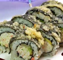 Order 4. California Tempura Roll food online from Yes Sushi store, Pasadena on bringmethat.com
