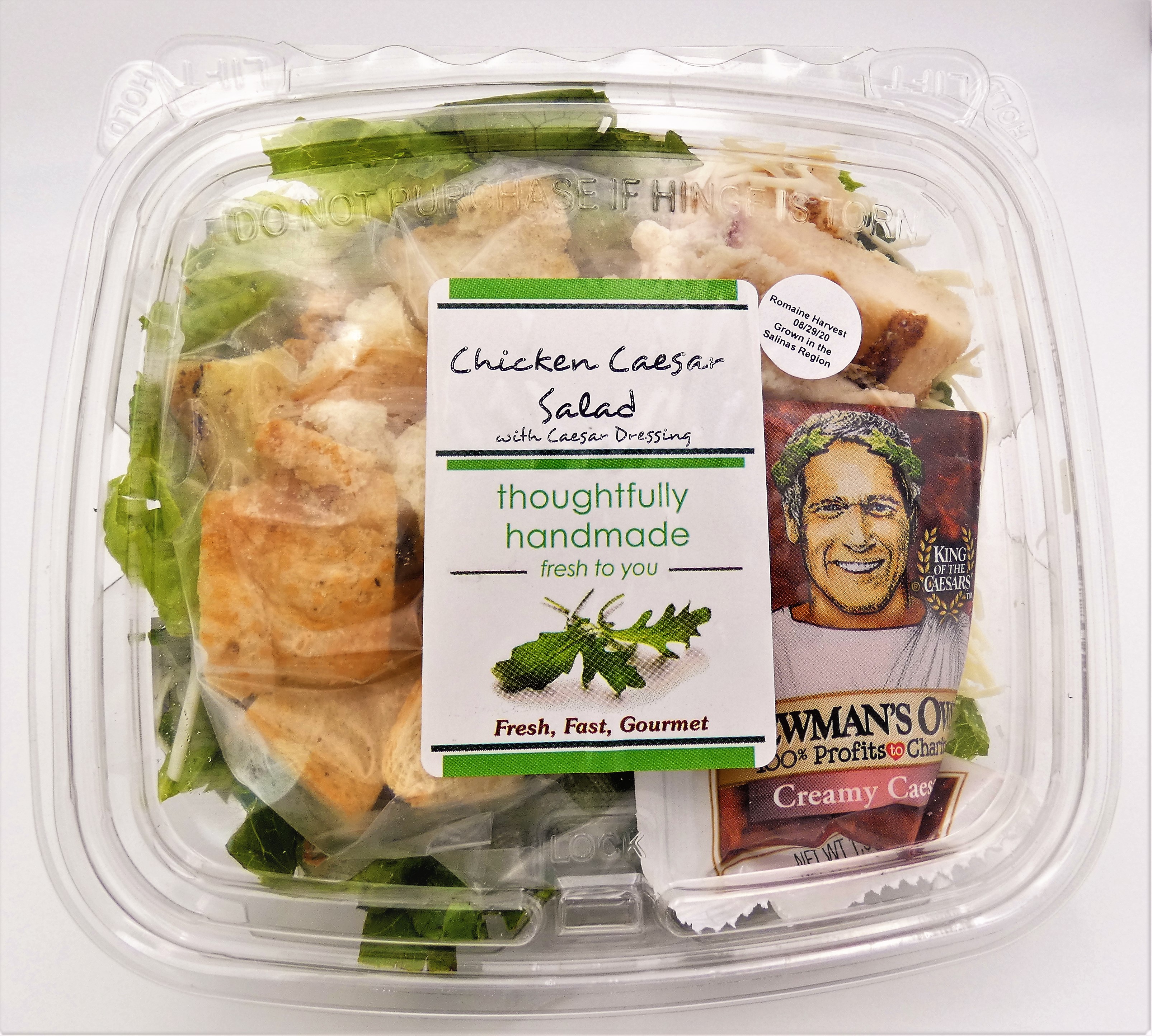 Order Chicken Caesar Side Salad food online from Forest Hills Foods store, Grand Rapids on bringmethat.com