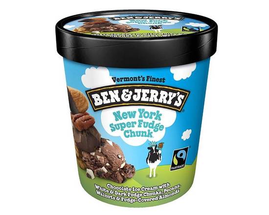 Order Ben & Jerry's Pint - New York Super Fudge Chunk food online from Pink Dot Logan Heights store, San Diego on bringmethat.com