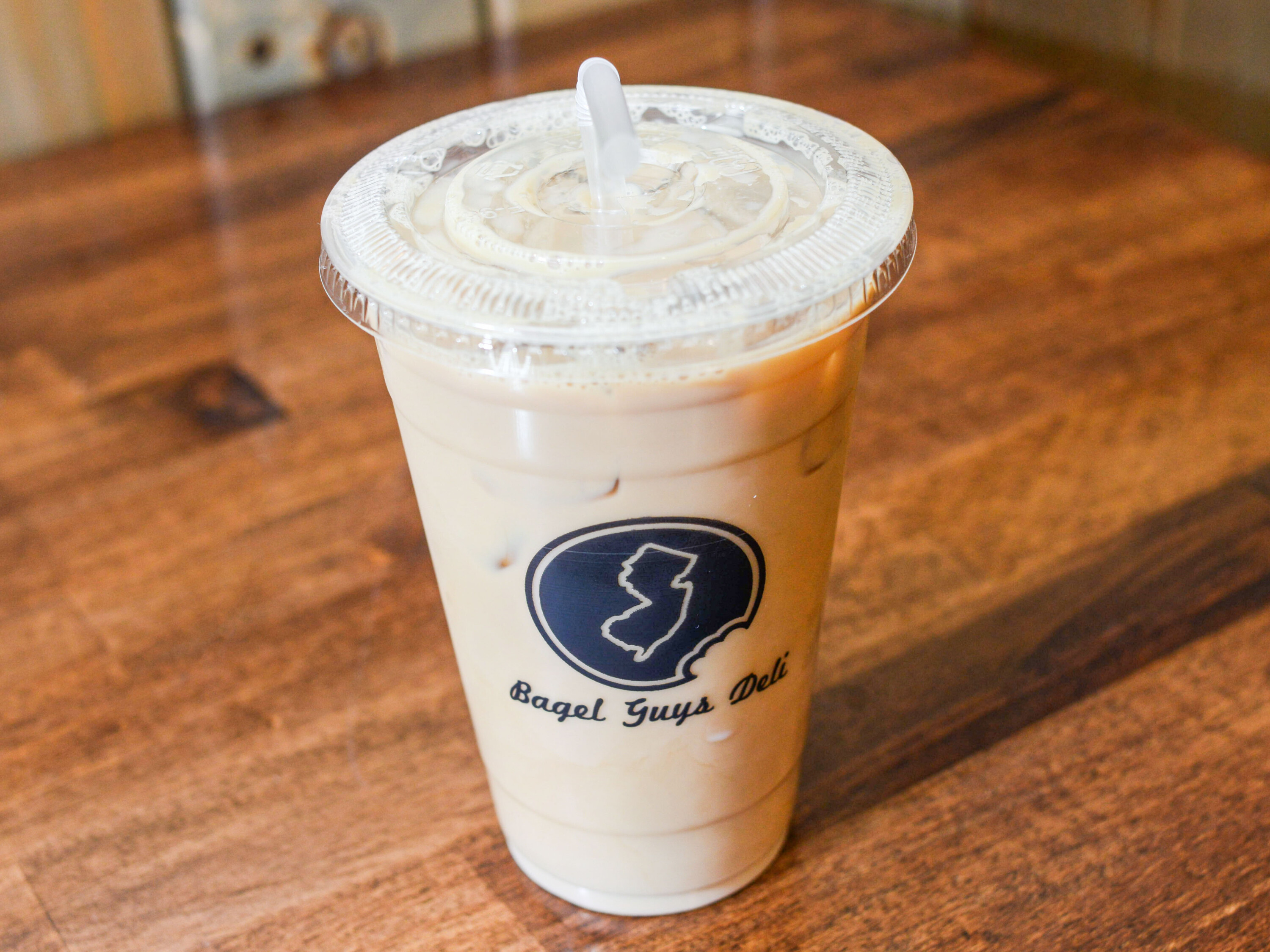 Order Iced Coffee food online from Bagel Guys Deli LLC store, Long Branch on bringmethat.com