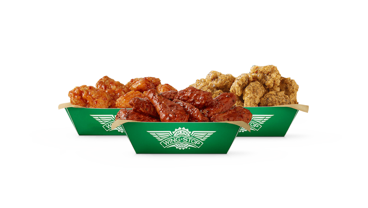 Order 100 Wings food online from WingStop - Clifton store, Clifton on bringmethat.com