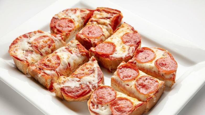 Order Pepperoni Pizza Bread 4 Piece food online from Carbone's Pizzeria store, Woodbury on bringmethat.com