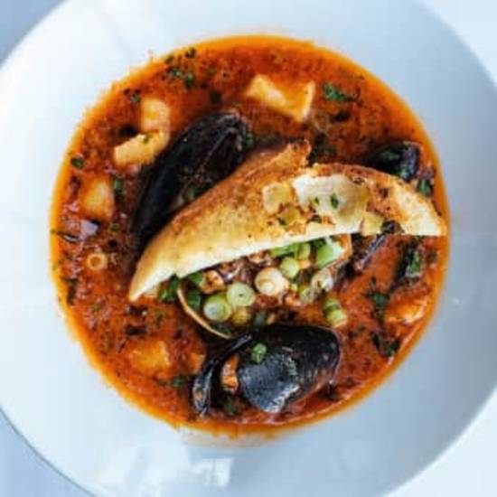 Order Cioppino Soup food online from Berri's cafe store, Los Angeles on bringmethat.com