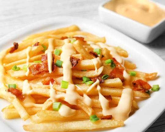 Order Cheese Fries food online from Finish Line Burgers store, Dallas on bringmethat.com