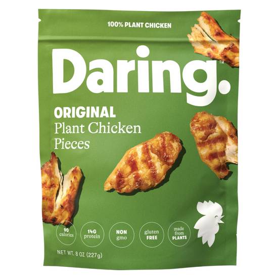 Order Daring Frozen Original Plant-Based Pieces 8oz food online from Everyday Needs by Gopuff store, Tracy on bringmethat.com