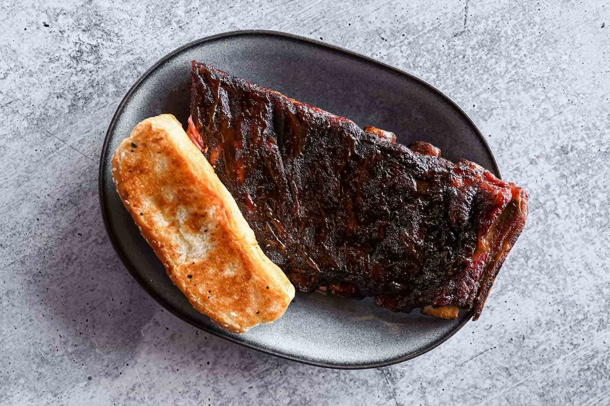 Order Half Slab of Ribs food online from City Barbeque store, Dayton on bringmethat.com