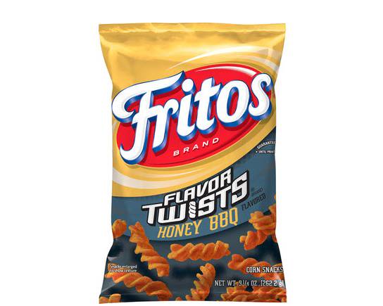 Order Fritos Flavor Twists Honey BBQ Family Size food online from To & Go Grocery store, Northbrook on bringmethat.com