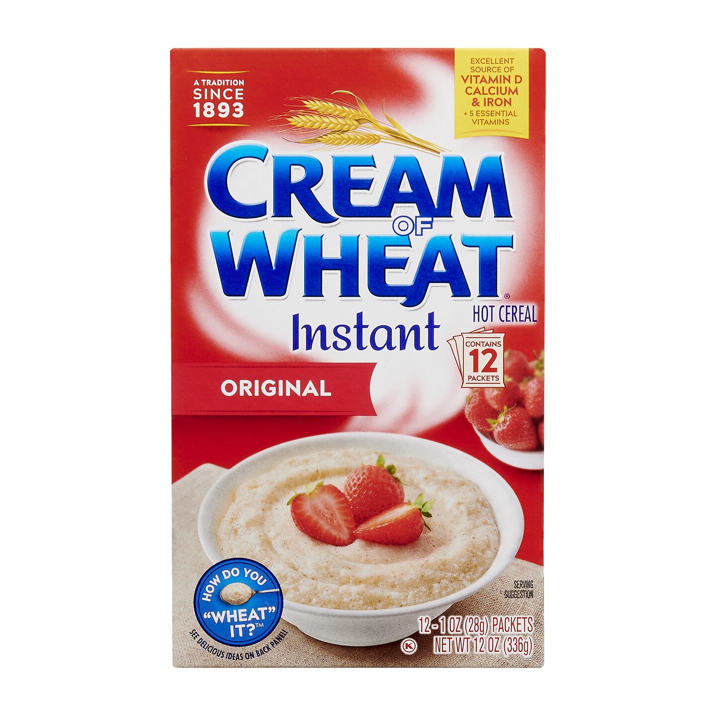 Order Cream of Wheat Instant Original 12 1oz packs food online from Sheetz store, Coraopolis on bringmethat.com