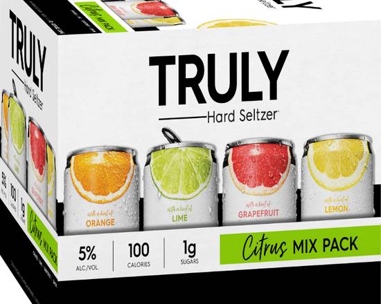 Order TRULY CITRUS HARD SELTZER VARIETY 12PK-12OZ CANS food online from Starway Liquor store, Bell Gardens on bringmethat.com