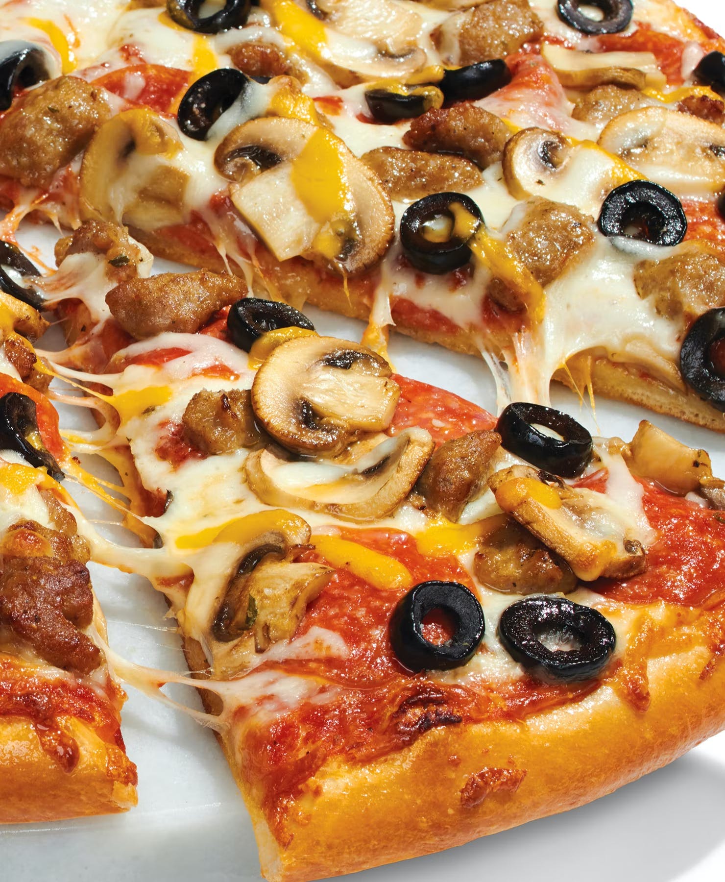 Order Cowboy Pizza - Medium 12'' food online from Papa Murphy'S store, Muskegon on bringmethat.com
