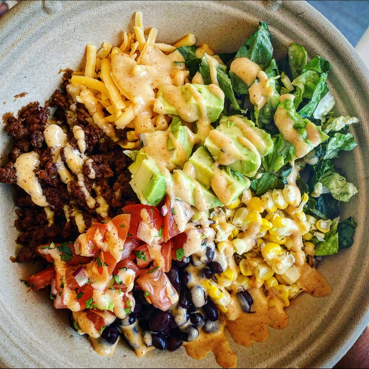Order Ground Beef Taco Bowl food online from Ready Set Prepd store, New Albany on bringmethat.com