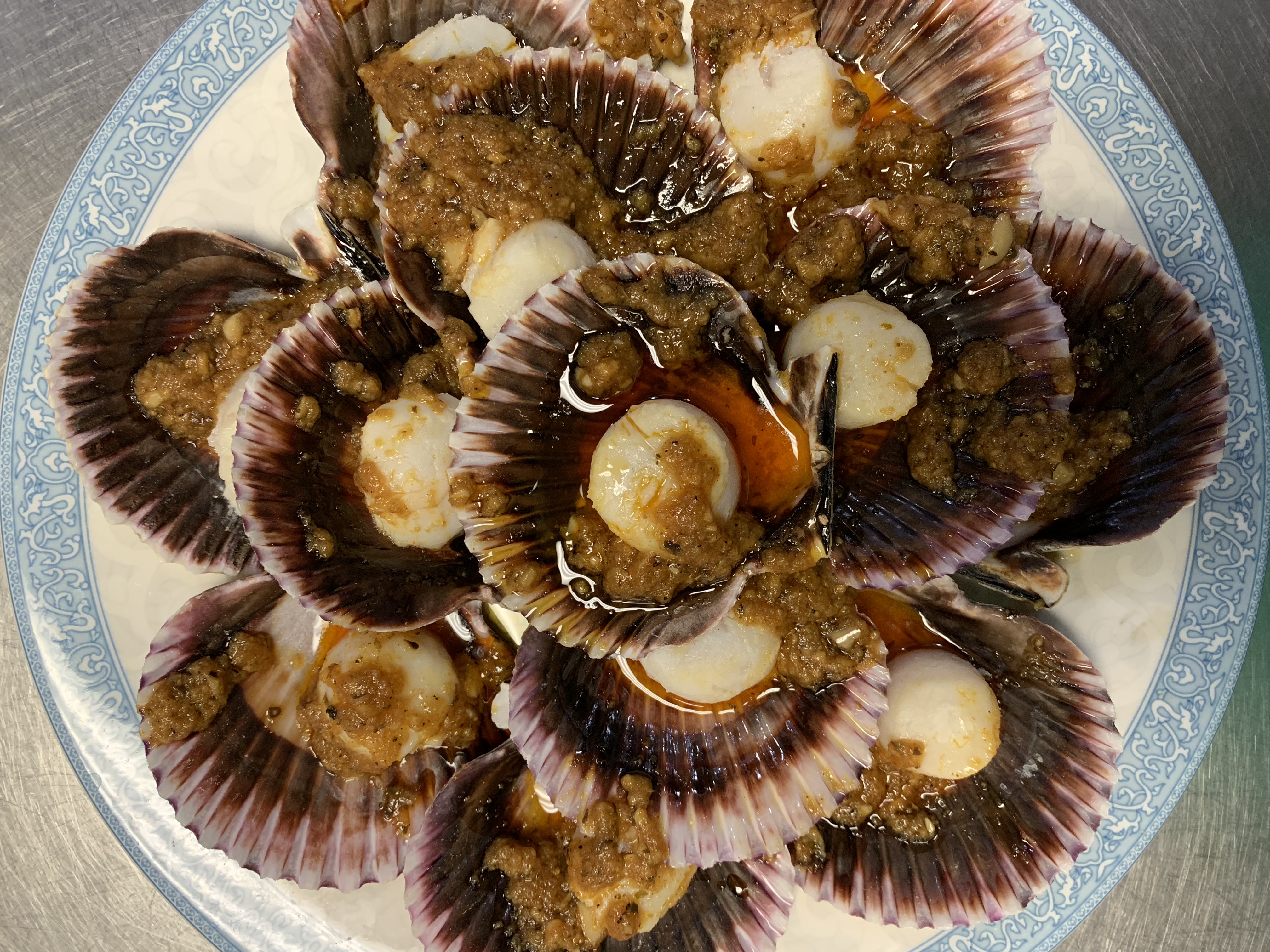 Order Scallop on Shell food online from Cajun Seafood House store, Los Angeles on bringmethat.com