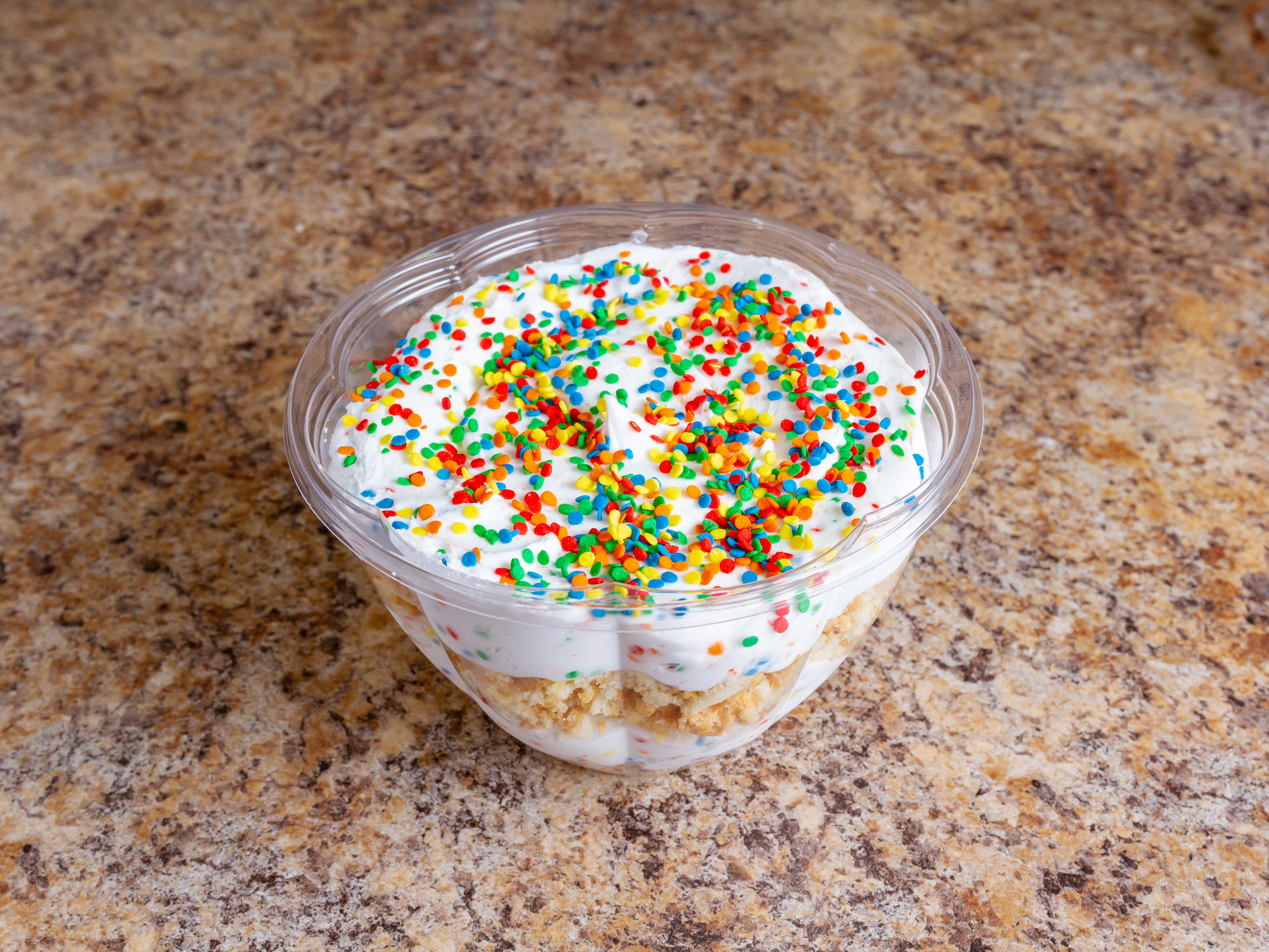Order Birthday Cake Trifle food online from Pariser Bakery store, Baltimore on bringmethat.com