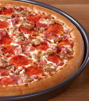 Order Meat Lover's® Pizza food online from Pizza Hut store, Warner Robins on bringmethat.com
