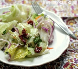Order House Salad food online from Down Home Pizza store, Hahira on bringmethat.com