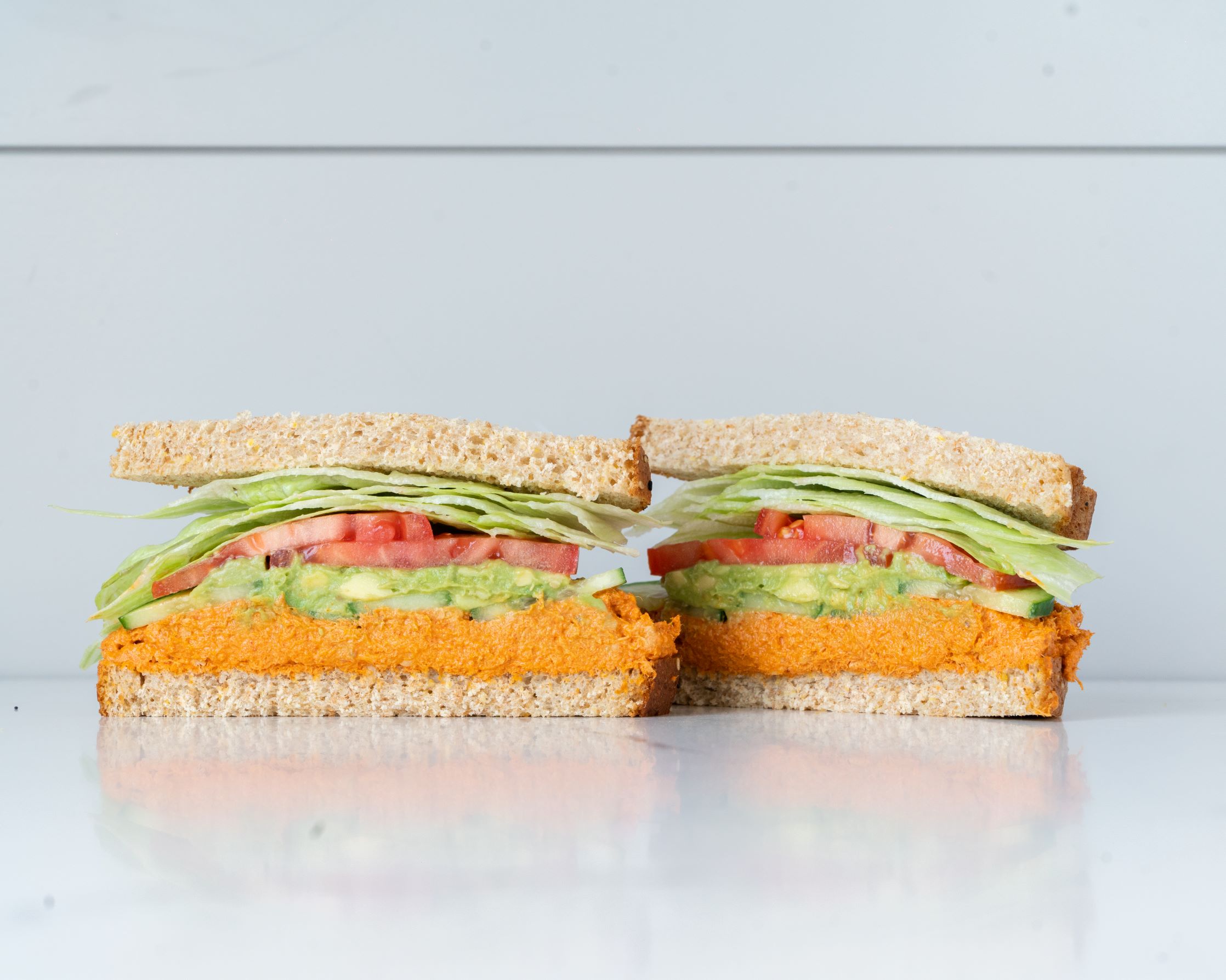 Order spicy tuna sandwich food online from Health Nut store, Woodland Hills on bringmethat.com