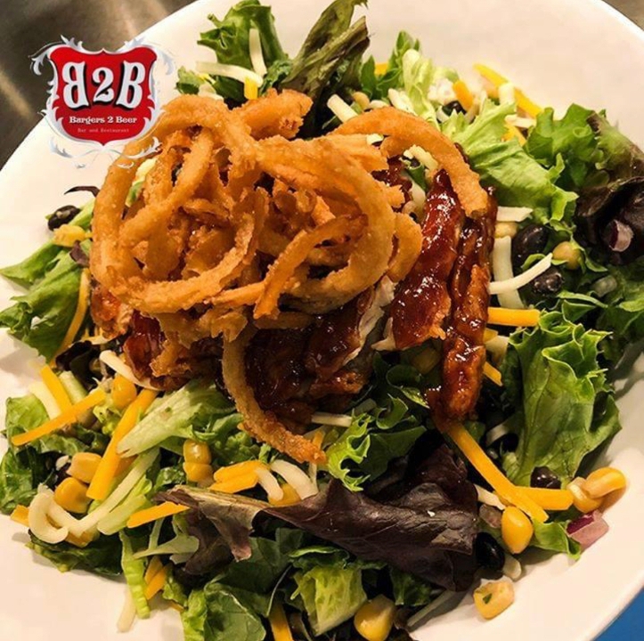 Order Southwest BBQ Salad food online from Burgers 2 Beer store, Painesville on bringmethat.com