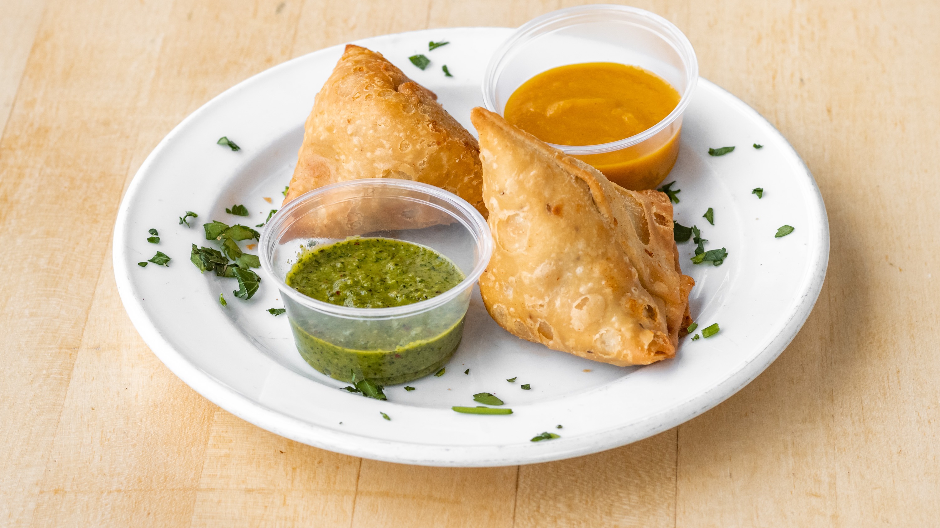 Order Samosa food online from Rumis Market & Grill store, Cleveland on bringmethat.com