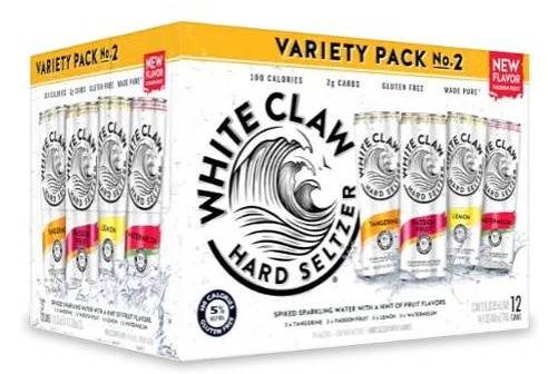 Order white claw VARIETY PACK NO .2 – 12 PACK-can (5.0% ABV) food online from Windy City Liquor Market store, El Cajon on bringmethat.com