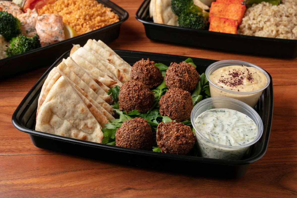 Order Falafel Ka-Box food online from Panini Kabob Grill store, Irvine on bringmethat.com