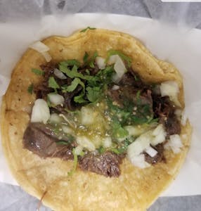Order Barbacoa Taco food online from Mexico Restaurant store, Des Plaines on bringmethat.com