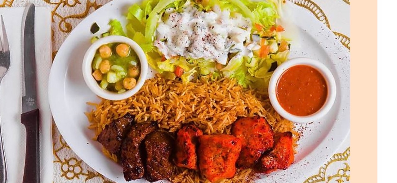 Order Double Combo food online from Ghazni Afghan Kabobs store, Hayward on bringmethat.com
