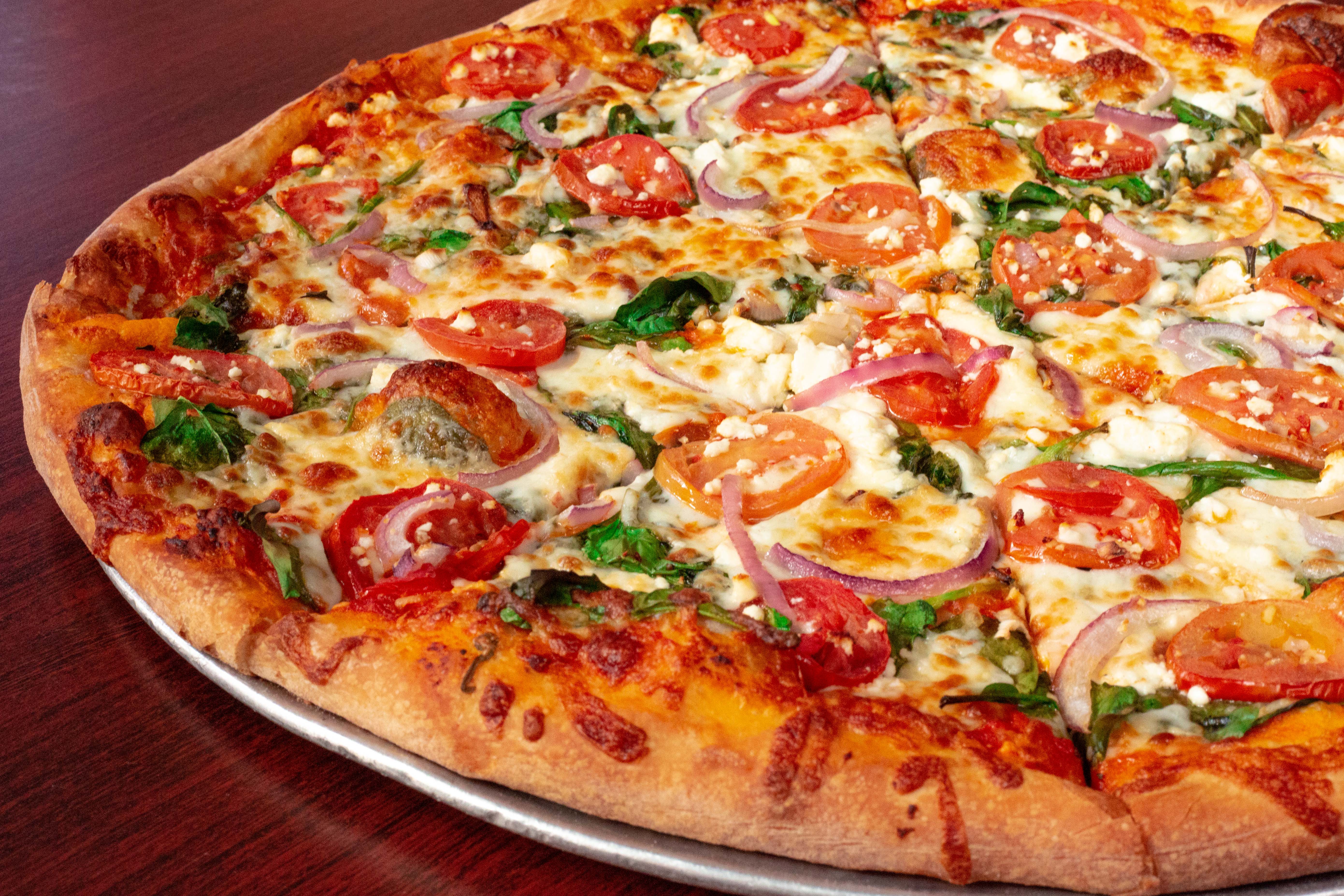 Order The Gaia Pie food online from Atlas Pizza store, Portland on bringmethat.com