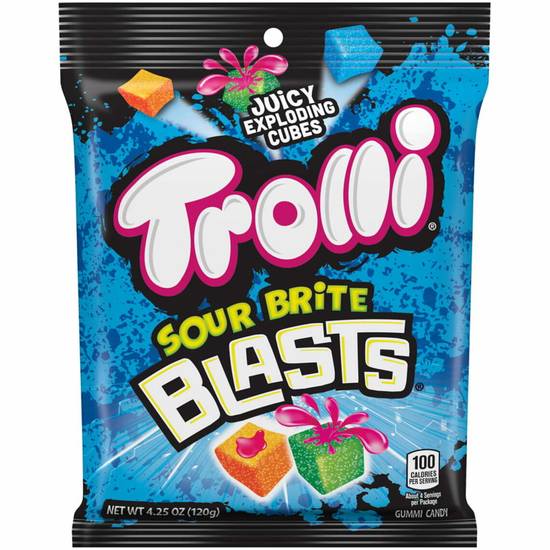 Order Trolli Sour Brite Blasts food online from IV Deli Mart store, Goleta on bringmethat.com