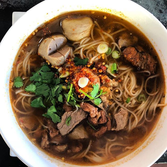 Order 29. Boat Noodle Soup food online from Aura Thai - Long Beach store, Long Beach on bringmethat.com