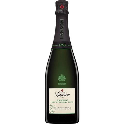 Order Lanson Organic Brut Champagne Green  (750 ML) 142460 food online from Bevmo! store, Torrance on bringmethat.com