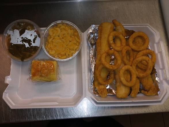 Order Fried Fish Platter food online from Brothers Kitchen Soulfood & Bbq store, Gloucester on bringmethat.com