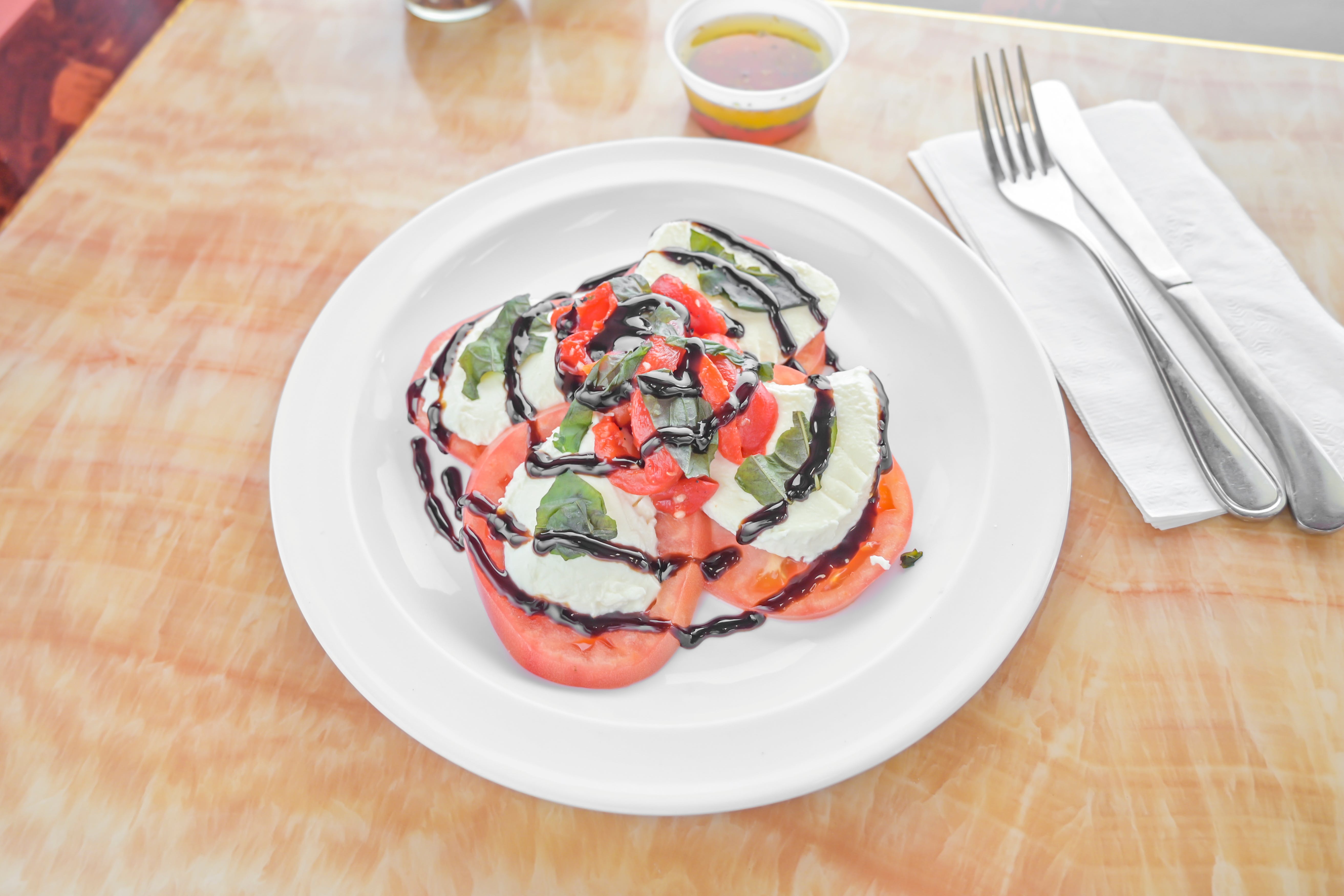 Order Caprese - Appetizer food online from Tuscan Pizza store, Sicklerville on bringmethat.com