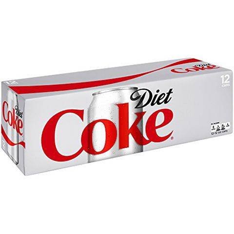 Order Diet Coke 12 Pack 12oz Can food online from Aplus store, Pittsburgh on bringmethat.com