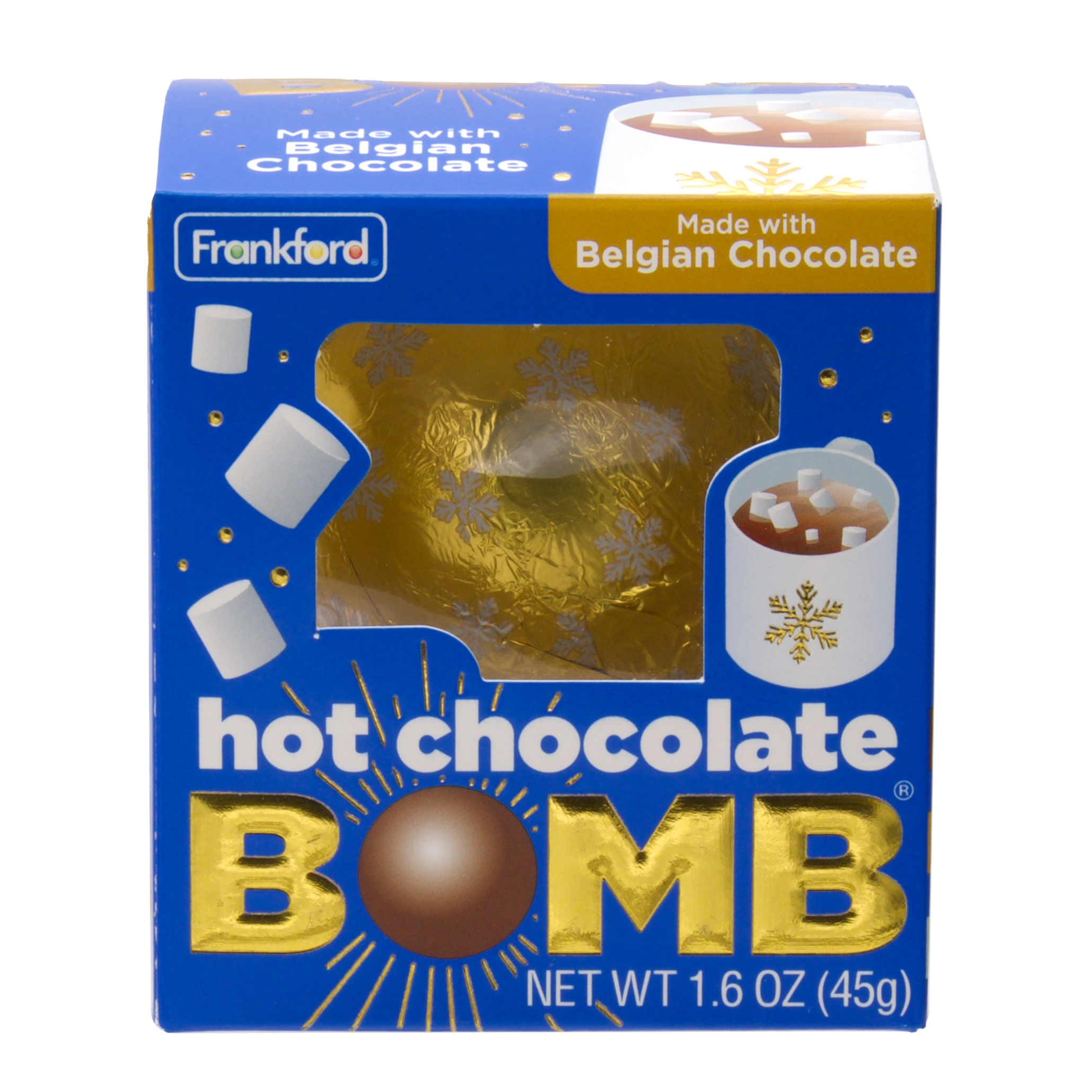 Order Frankford Hot Chocolate Melting Ball - Milk Chocolate, 1.6 oz food online from Bartell store, Edmonds on bringmethat.com