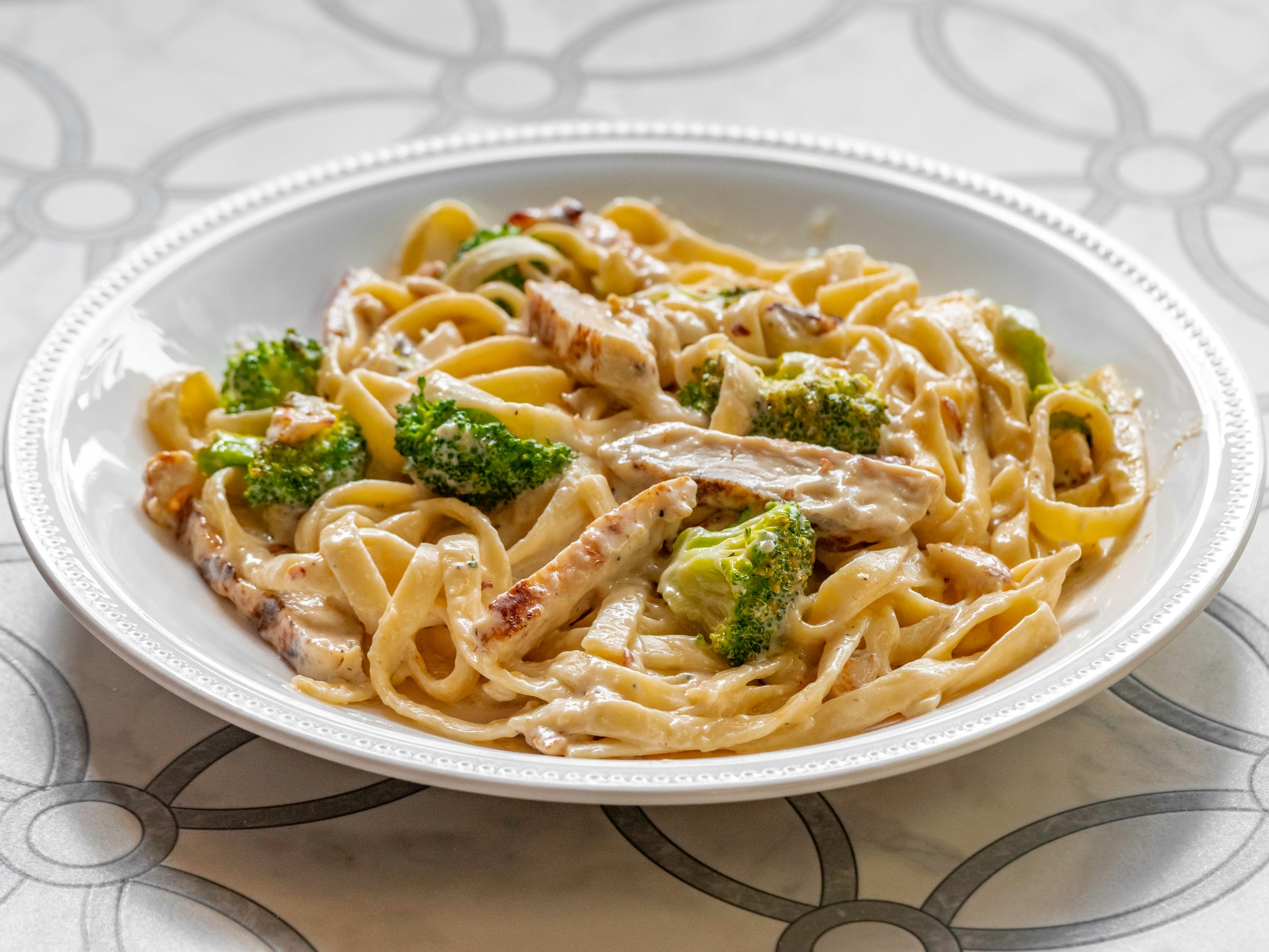 Order Grilled Chicken & Broccoli Pasta - Pasta food online from Little Nippers 2 store, Pittsburgh on bringmethat.com