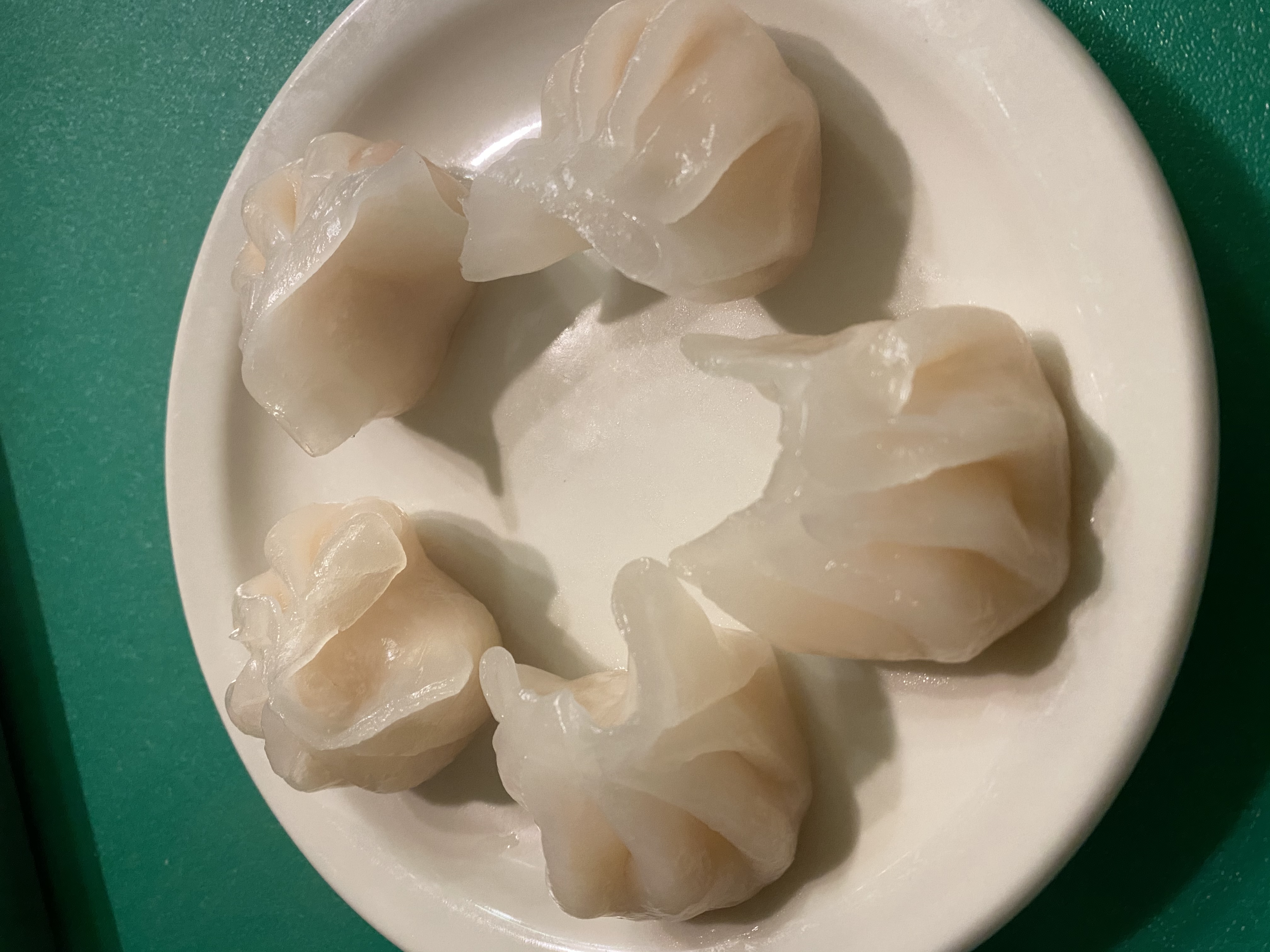 Order 32. Dumpling 水晶虾饺 food online from Tengu Sushi store, Newport on bringmethat.com